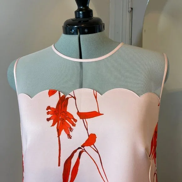 Ted Baker Jaazmin Fantasia Women's Floral Scallop Dress - Picture 5 of 11